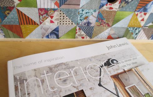 Bottom draw collage and the John Lewis Catalogue